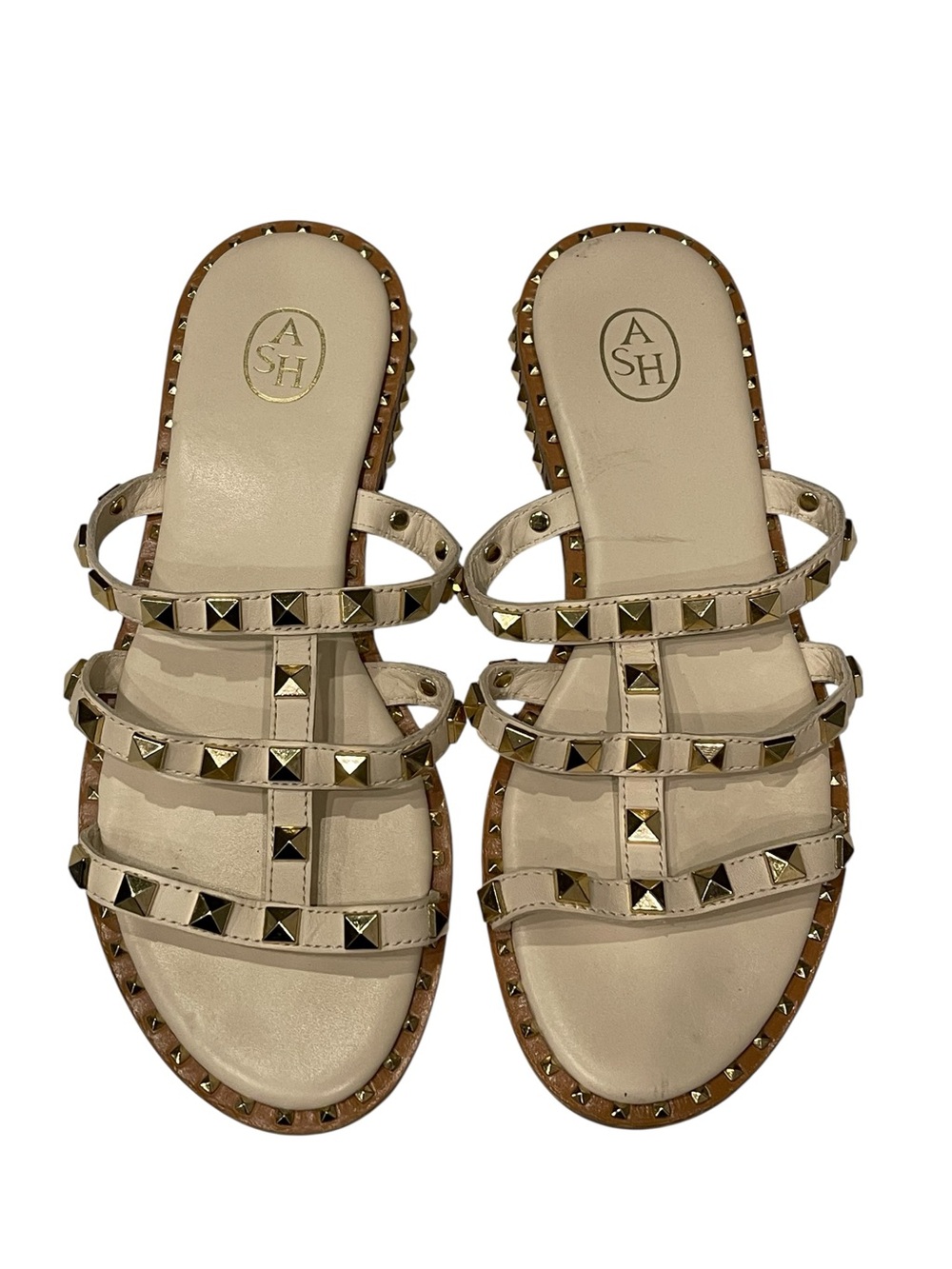 ASH Pop Studded Slide Sandals Size 9 (39)